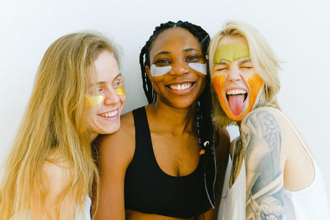 Ladies applying Miranda Secret Skincare