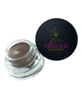 Makeup product with Miranda Secret lid on a white background