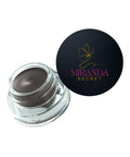 Makeup product with Miranda Secret lid on a white background