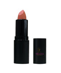 Black lipstick with pink shade and Miranda Secret logo on a white background