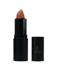 Lipstick with black case and 'Miranda Secret' branding on a white background