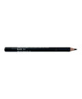 Black eyeliner pencil on a white background