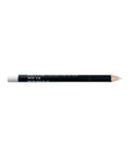 Black eyeliner pencil on a white background