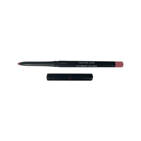 Lip liner pencil with cap on a white background