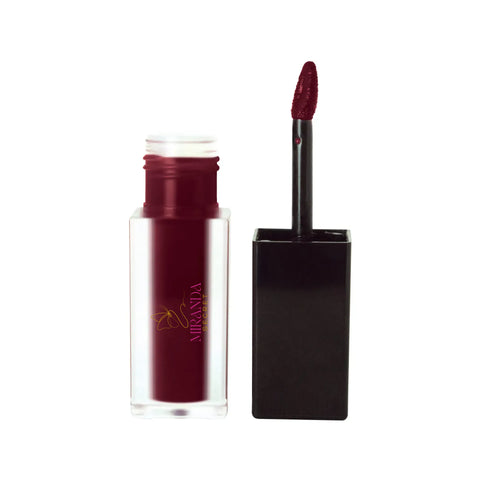 Lipstick with applicator and Miranda Secret logo on a white background