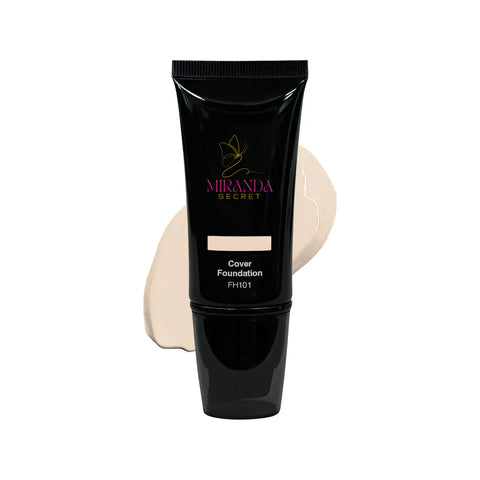 Miranda Secret Cover Foundation tube on a white background