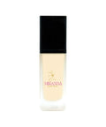 Miranda Secret foundation bottle with black cap on a white background