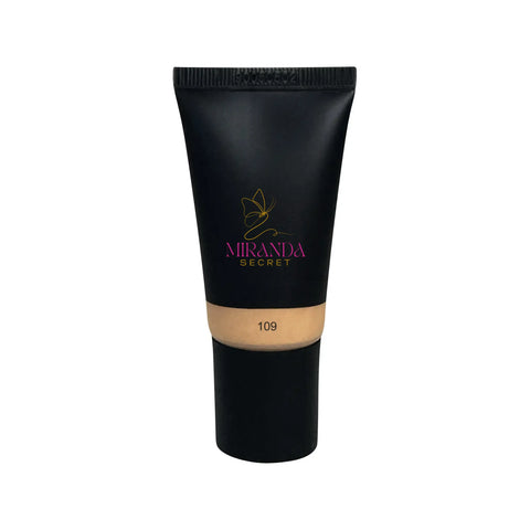 Miranda Secret foundation tube on a white background