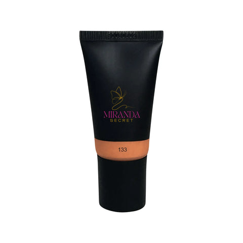 Miranda Secret foundation tube on a white background