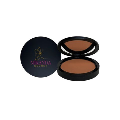 Miranda Secret bronzer compact on a white background