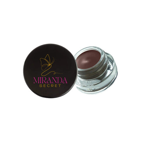 Miranda Secret makeup product with open container and closed lid on a white background
