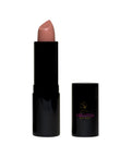 Lipstick with black casing and pink shade on a white background, featuring the Miranda Secret logo.
