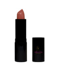 Lipstick with black casing and 'Miranda' branding on a white background