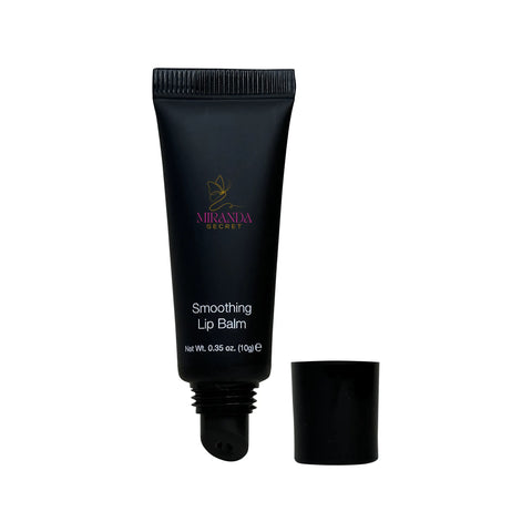 Smoothing vanilla lip balm in a pocket-sized tube for soft, hydrated lips