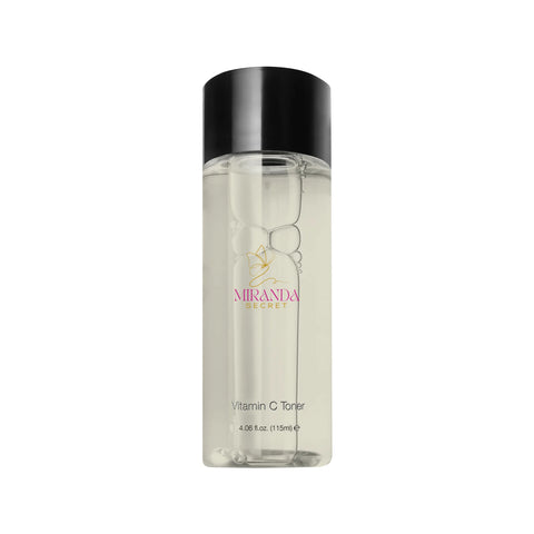Miranda Secret Vitamin C Toner bottle on a white background