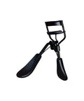 Black eyelash curler on a white background