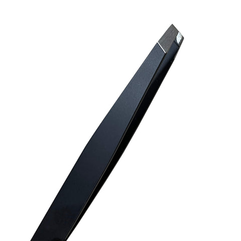 Black smartphone on a white background