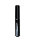 Black mascara tube on a white background
