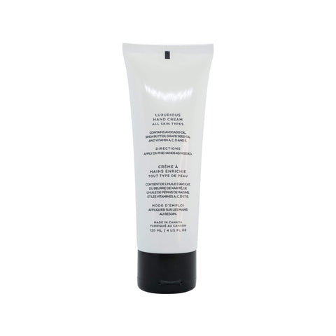 Hand cream tube on a white background